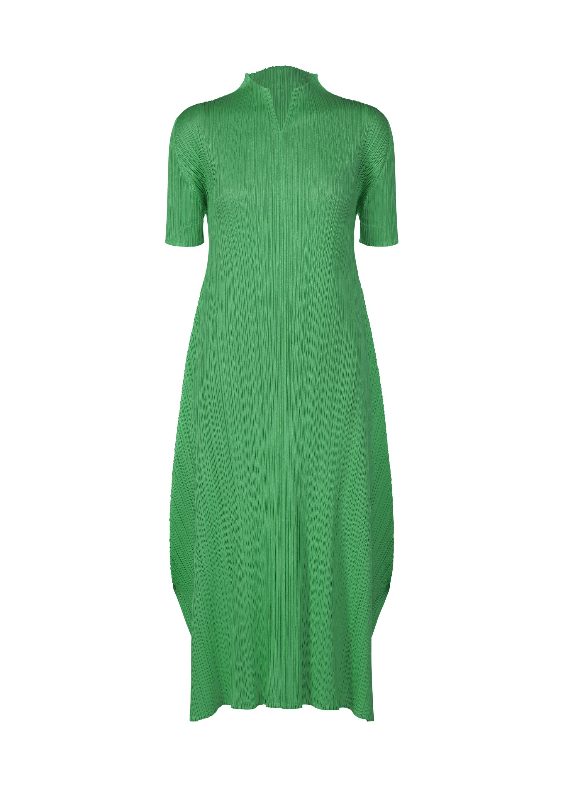 A product shot of the PLEATS PLEASE ISSEY MIYAKE MONTHLY COLORS MARCH dress in .
