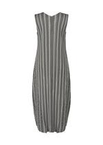 COTTON ZIGZAG Dress Grey
