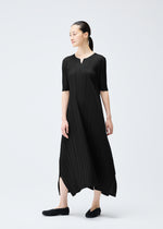 MELLOW PLEATS Dress Black
