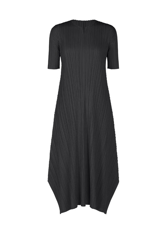 MELLOW PLEATS Dress Black