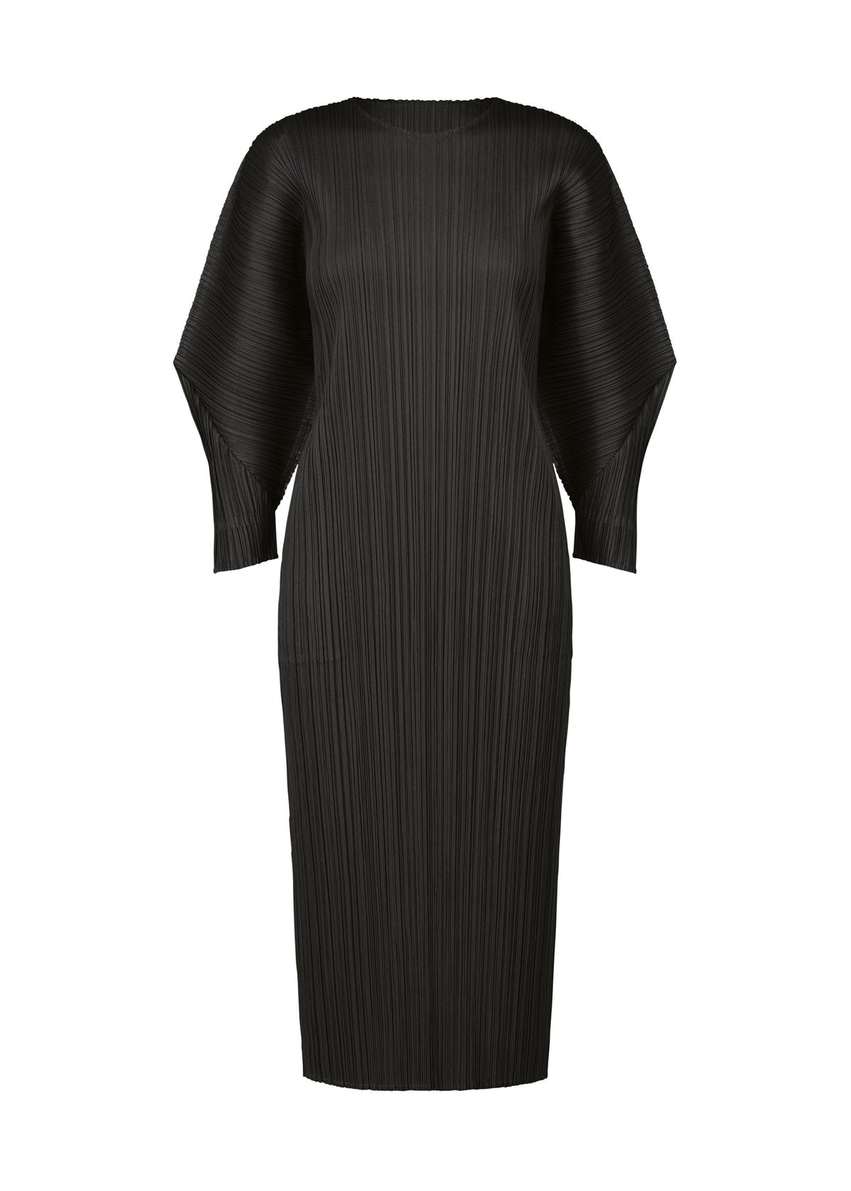 A product shot of the PLEATS PLEASE ISSEY MIYAKE SKYLINE clothing in black (15).