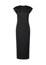 A product shot of the PLEATS PLEASE ISSEY MIYAKE SWING SOLID dress in black (15).