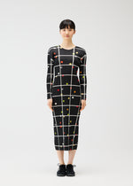 CROSSING DOTS Dress Black