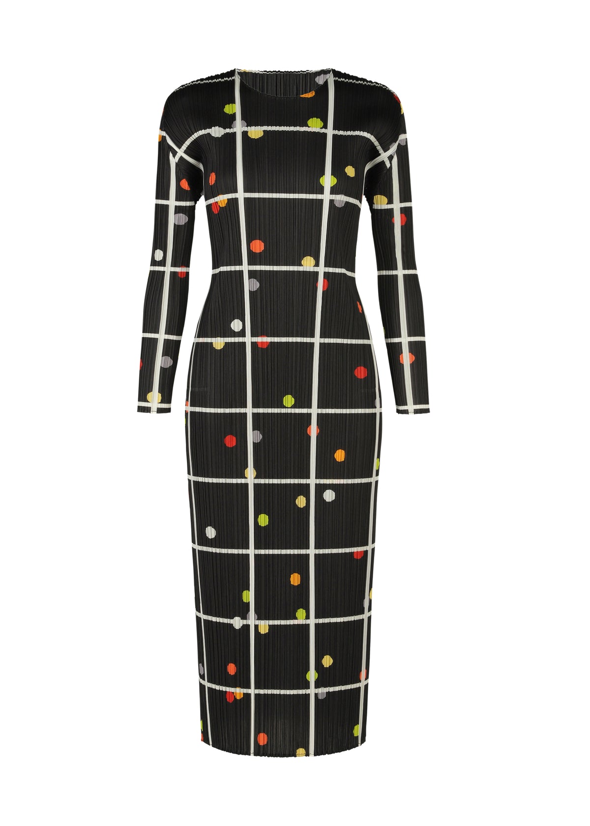 CROSSING DOTS Dress Black