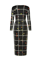 CROSSING DOTS Dress Black