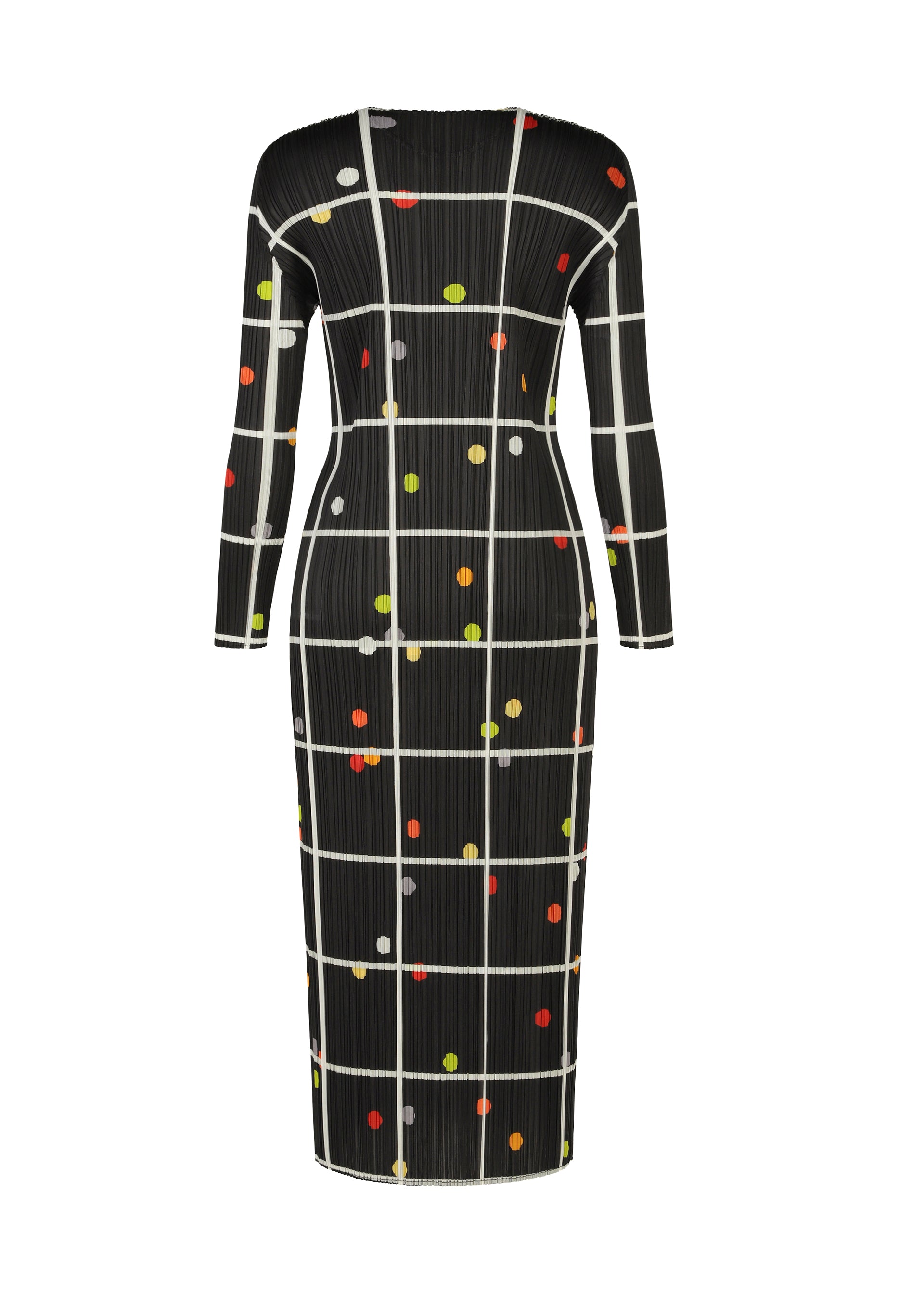 CROSSING DOTS Dress Black
