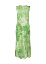 A detail shot of the PLEATS PLEASE ISSEY MIYAKE FOGGY FOREST dress.
