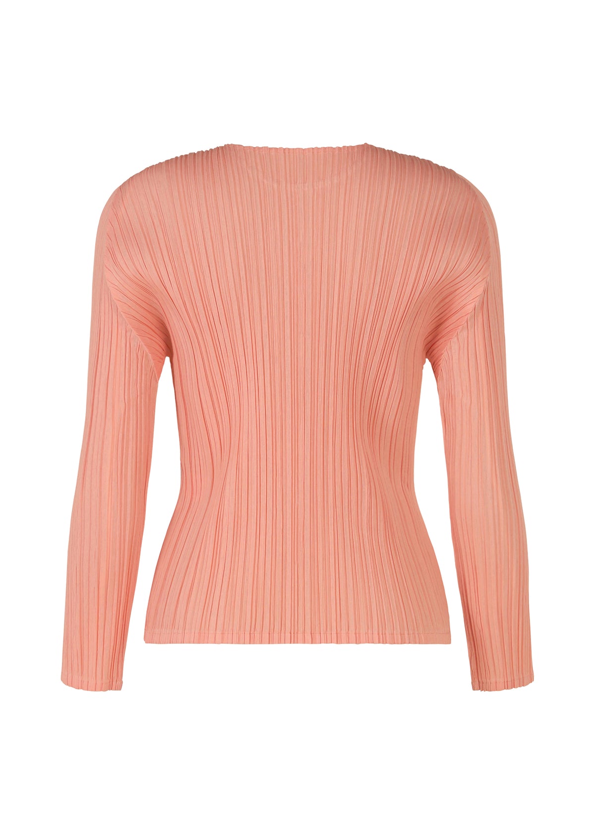RAMIE PLEATS Top Coral Pink