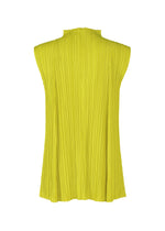 A detail shot of the PLEATS PLEASE ISSEY MIYAKE MELLOW PLEATS shirt.