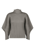 A product shot of the PLEATS PLEASE ISSEY MIYAKE SKYLINE clothing in grey (12).