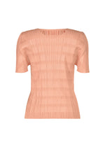 A detail shot of the PLEATS PLEASE ISSEY MIYAKE BUMPY BASKET shirt.
