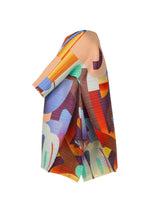 A detail shot of the PLEATS PLEASE ISSEY MIYAKE PLAYGROUND shirt.