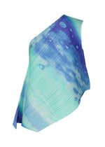 A detail shot of the PLEATS PLEASE ISSEY MIYAKE SEA BUBBLE top.