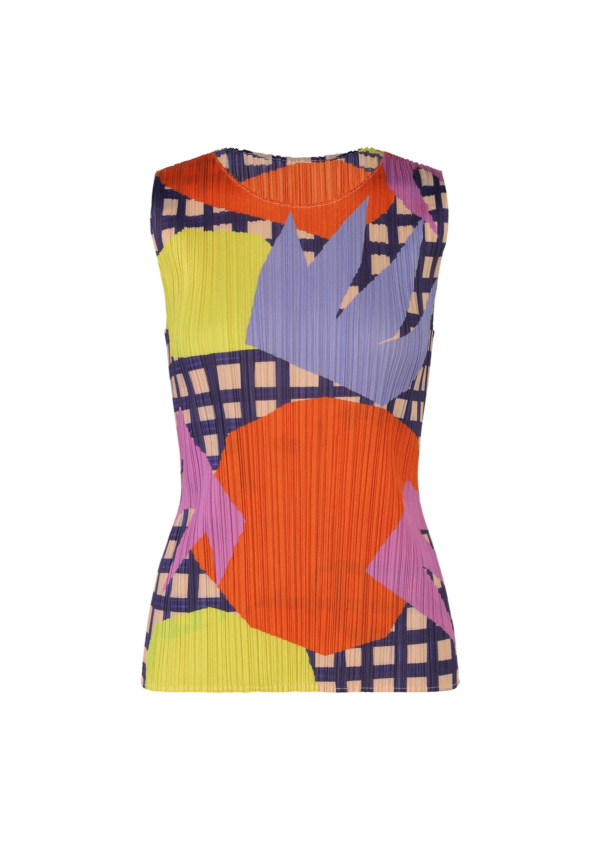 A product shot of the PLEATS PLEASE ISSEY MIYAKE MARKET shirt in tomato.