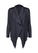 A product shot of the PLEATS PLEASE ISSEY MIYAKE MONTHLY COLORS JANUARY clothing in dark navy (78).