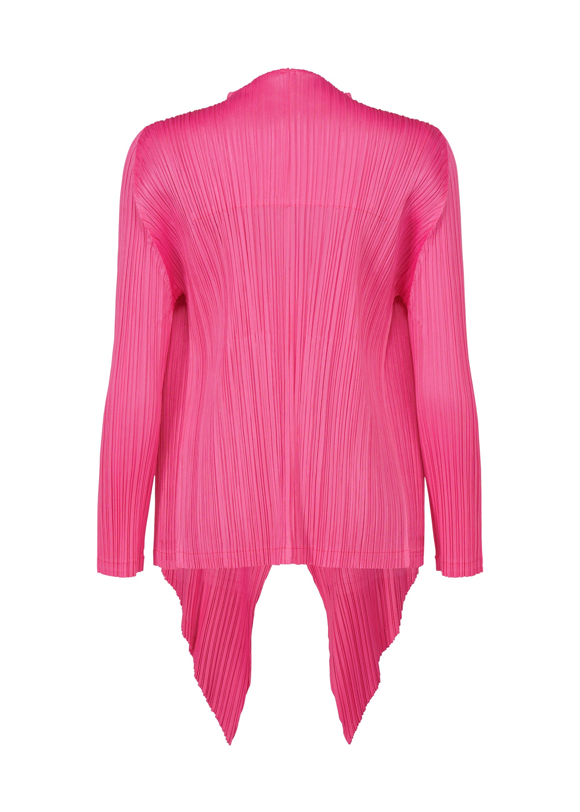 A detail shot of the PLEATS PLEASE ISSEY MIYAKE MONTHLY COLORS JANUARY clothing.