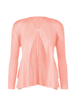 A product shot of the PLEATS PLEASE ISSEY MIYAKE MONTHLY COLORS MARCH cardigan in .