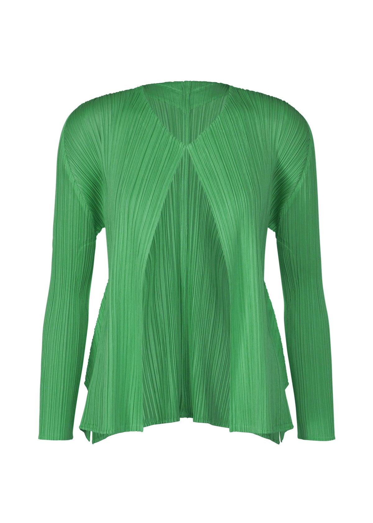 A product shot of the PLEATS PLEASE ISSEY MIYAKE MONTHLY COLORS MARCH cardigan in .