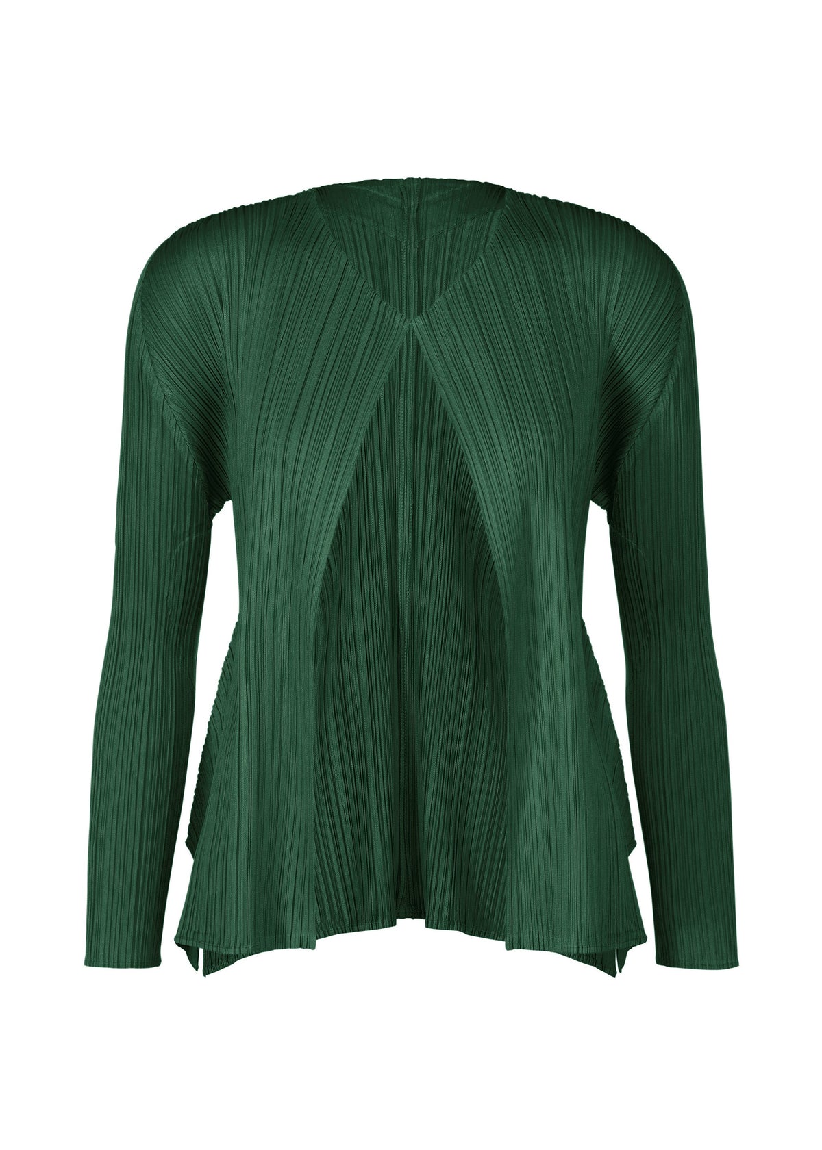 A product shot of the PLEATS PLEASE ISSEY MIYAKE MONTHLY COLORS MARCH cardigan in .