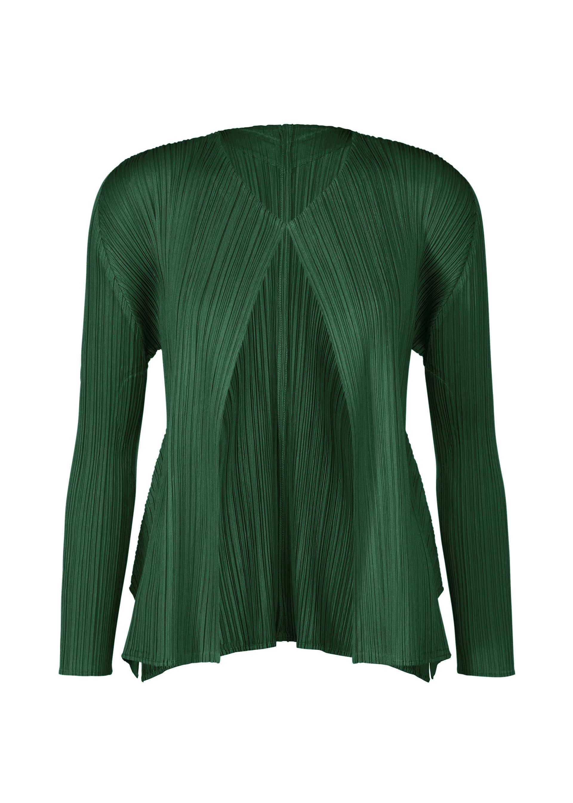 A product shot of the PLEATS PLEASE ISSEY MIYAKE MONTHLY COLORS MARCH cardigan in .