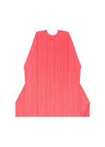 A detail shot of the PLEATS PLEASE ISSEY MIYAKE MONTHLY COLORS MARCH cardigan.