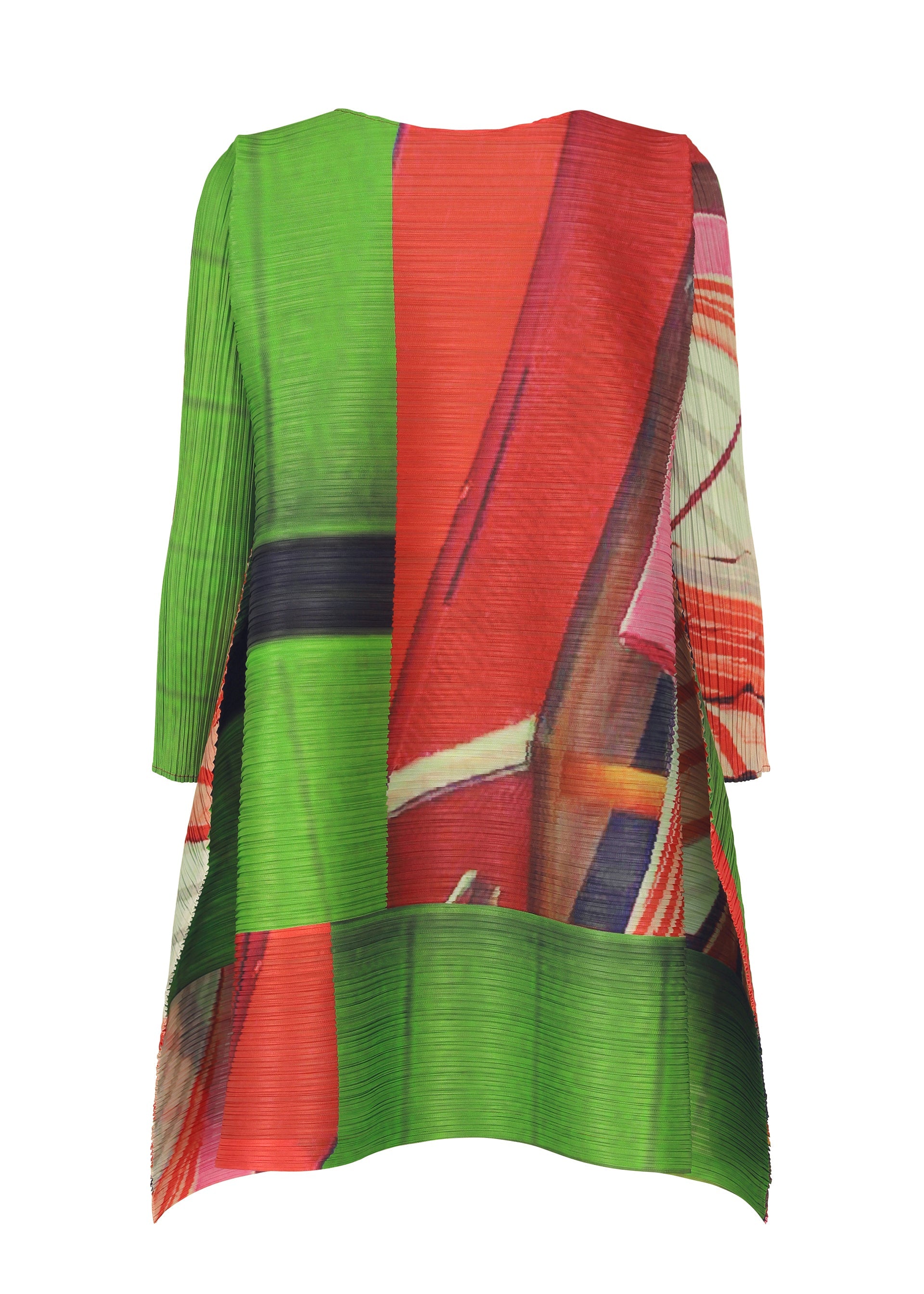 CITY COLLAGE Voluminous Dress Blue x Yellow – The official ISSEY