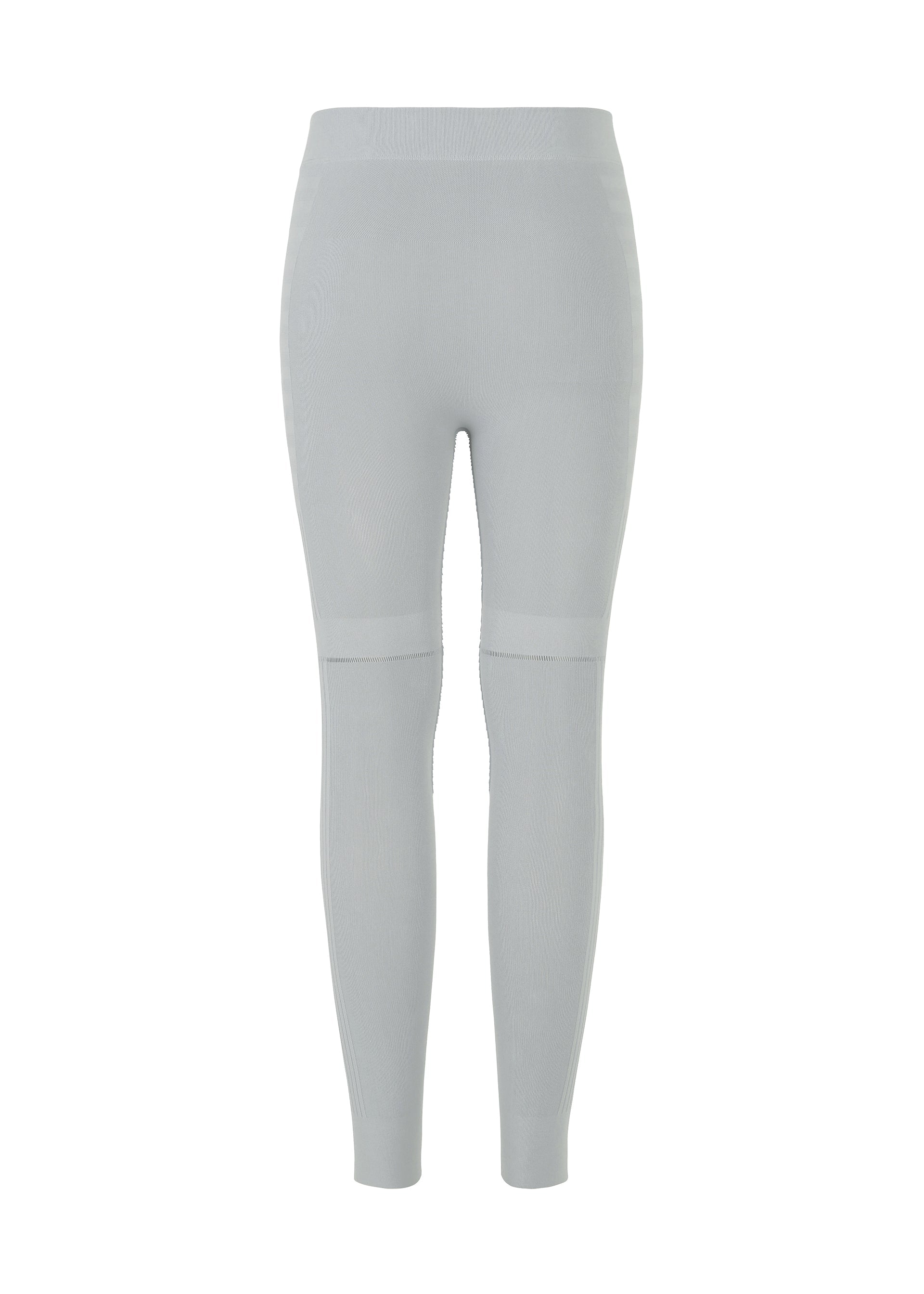 A detail shot of the PLEATS PLEASE ISSEY MIYAKE A POC SKIN trousers.