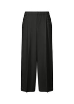 A product shot of the PLEATS PLEASE ISSEY MIYAKE A POC BOTTOMS trousers in black (15).