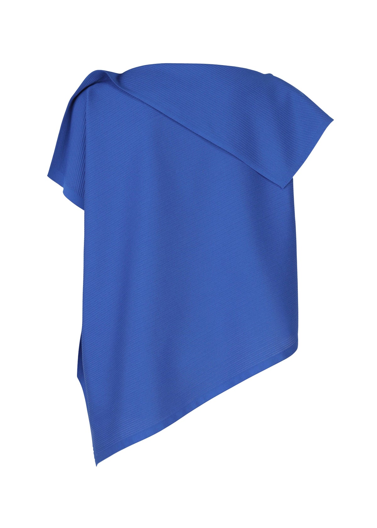 A detail shot of the PLEATS PLEASE ISSEY MIYAKE A POC SEA GLASS top.