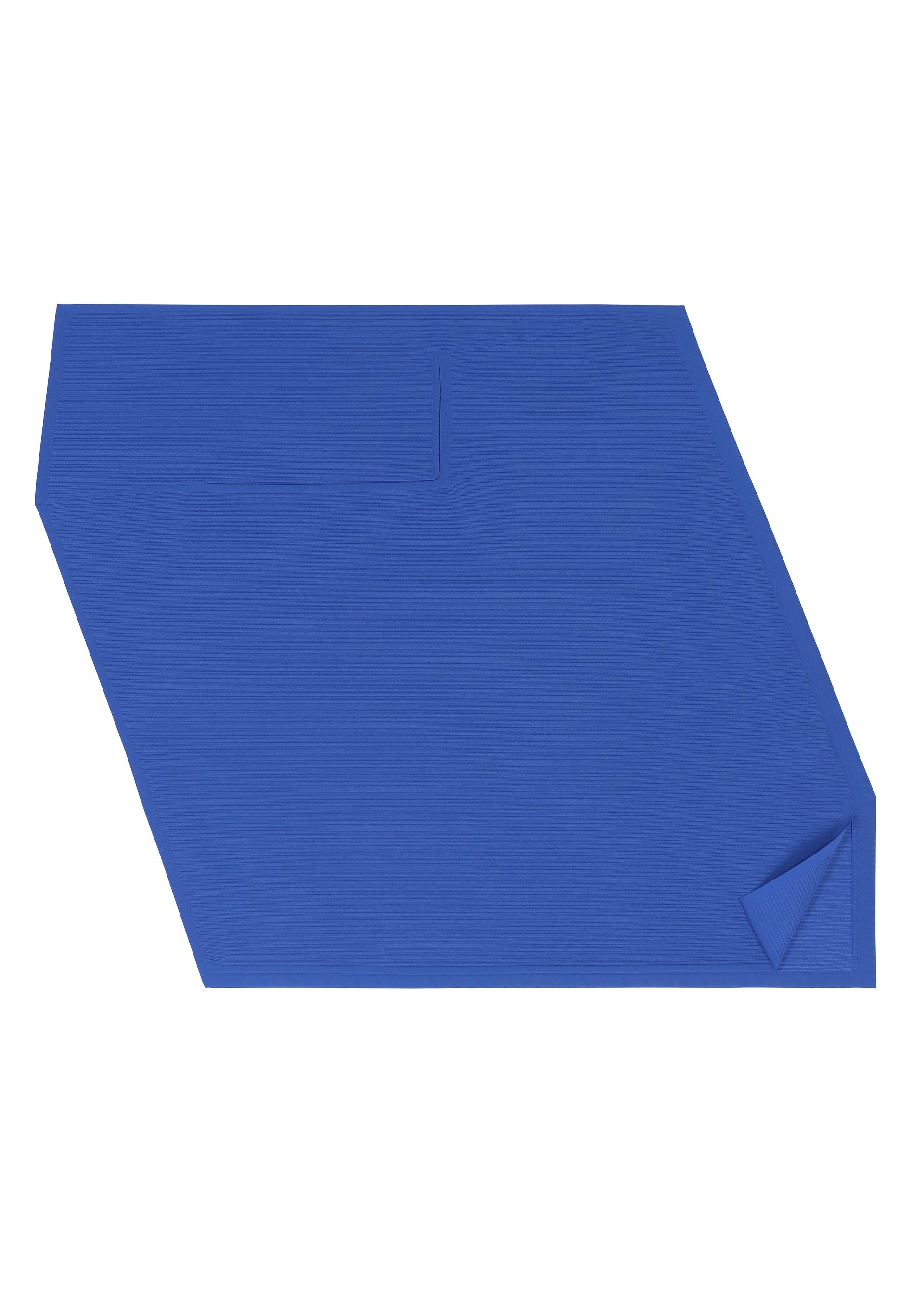 A detail shot of the PLEATS PLEASE ISSEY MIYAKE A POC SEA GLASS top.