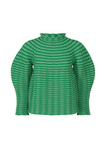 COLORFUL MUSHROOM KNIT Top Grass Green