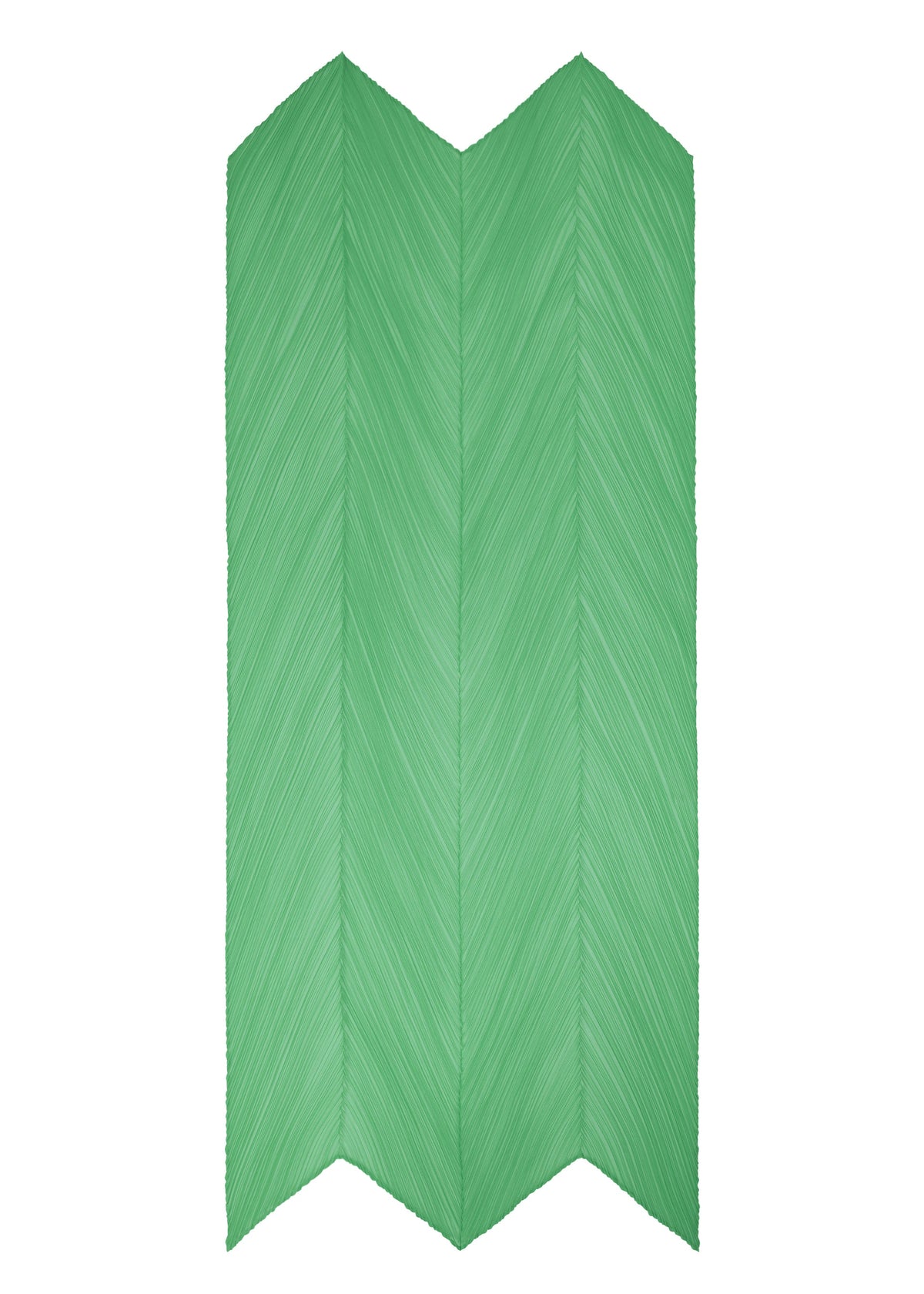 A detail shot of the PLEATS PLEASE ISSEY MIYAKE MONTHLY SCARF MARCH stole.