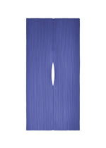 A product shot of the PLEATS PLEASE ISSEY MIYAKE MADAME T MAY stole in blue (72).