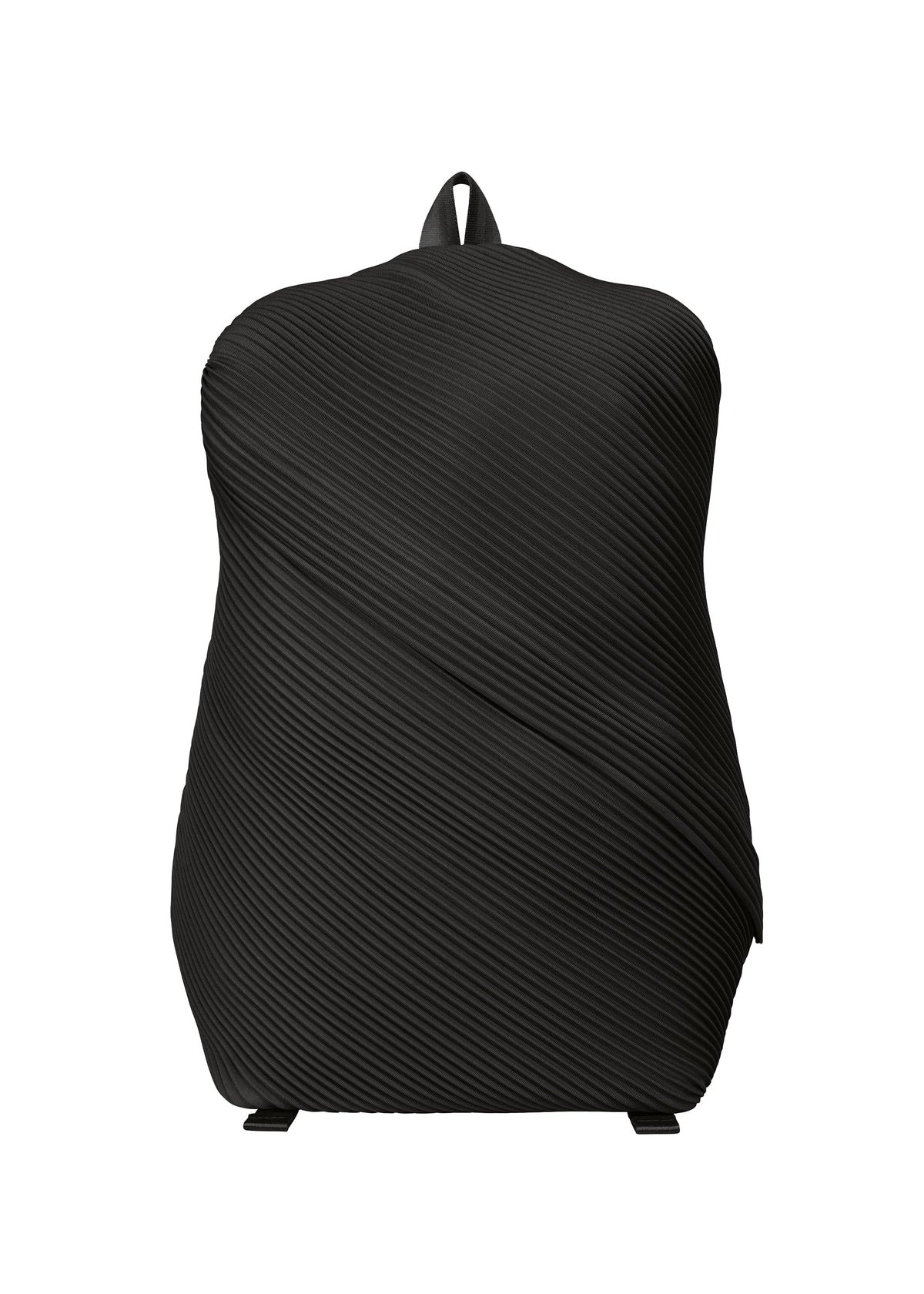 A product shot of the PLEATS PLEASE ISSEY MIYAKE BIAS PLEATS BACKPACK bags in black (15).