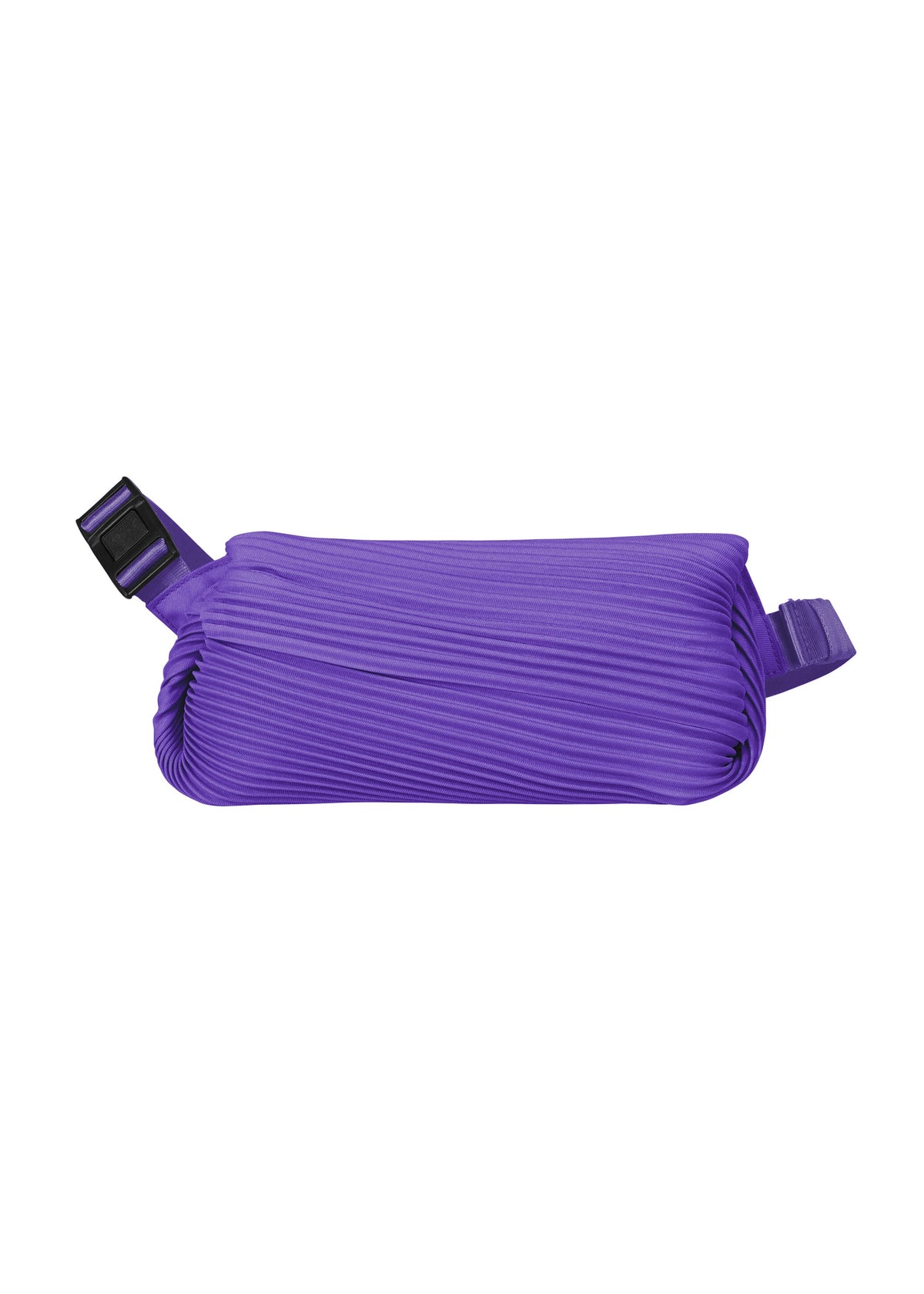 A product shot of the PLEATS PLEASE ISSEY MIYAKE BIAS PLEATS WAIST BAG bags in purple (81).