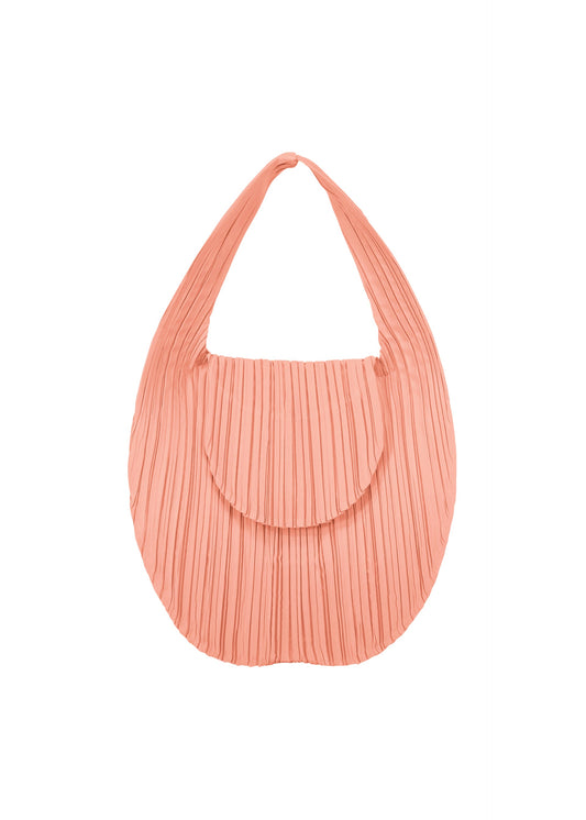 A product shot of the PLEATS PLEASE ISSEY MIYAKE PLEATS SEEDS BAG bag in pink (22).