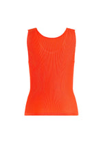 A detail shot of the PLEATS PLEASE ISSEY MIYAKE MIST SEPTEMBER top.