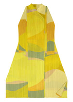 A detail shot of the PLEATS PLEASE ISSEY MIYAKE ORBIT coat.
