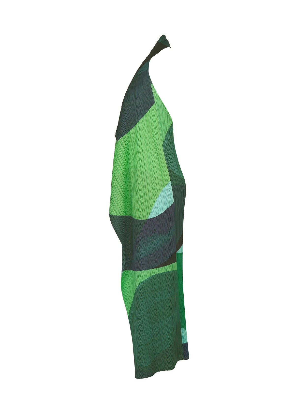 A detail shot of the PLEATS PLEASE ISSEY MIYAKE ORBIT vest.