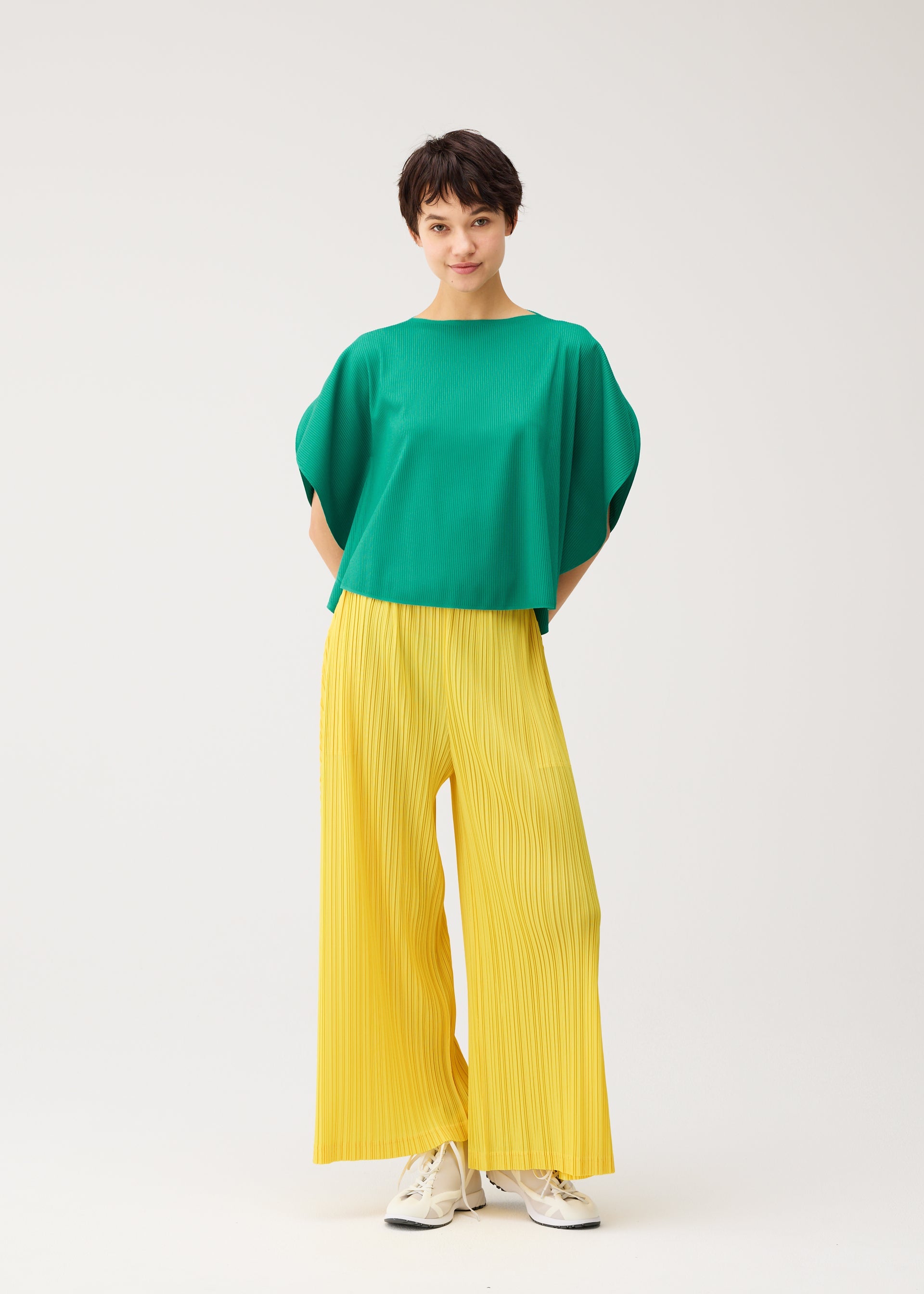 THICKER BOTTOMS 1 Trousers Yellow