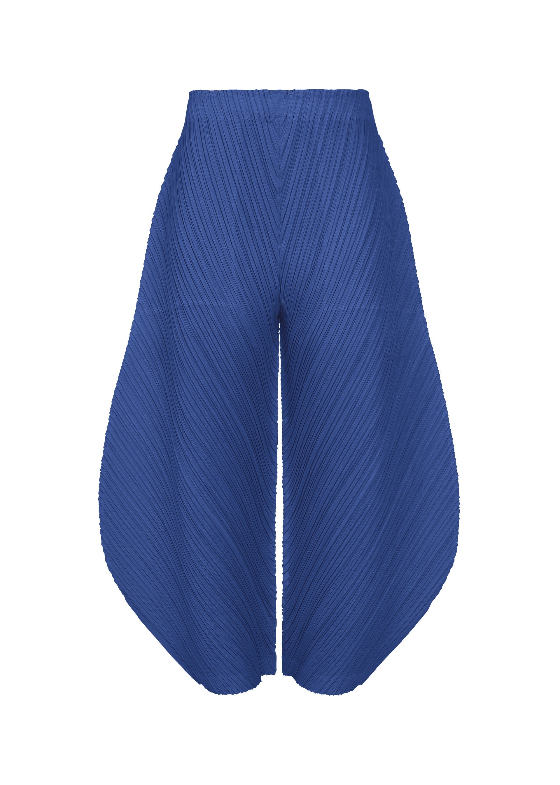 6/3まで Thicker bottoms peacock blue サイズ4 THICKER-BOTTOMS-1 – The official ISSEY MIYAKE ONLINE STORE | ISSEY