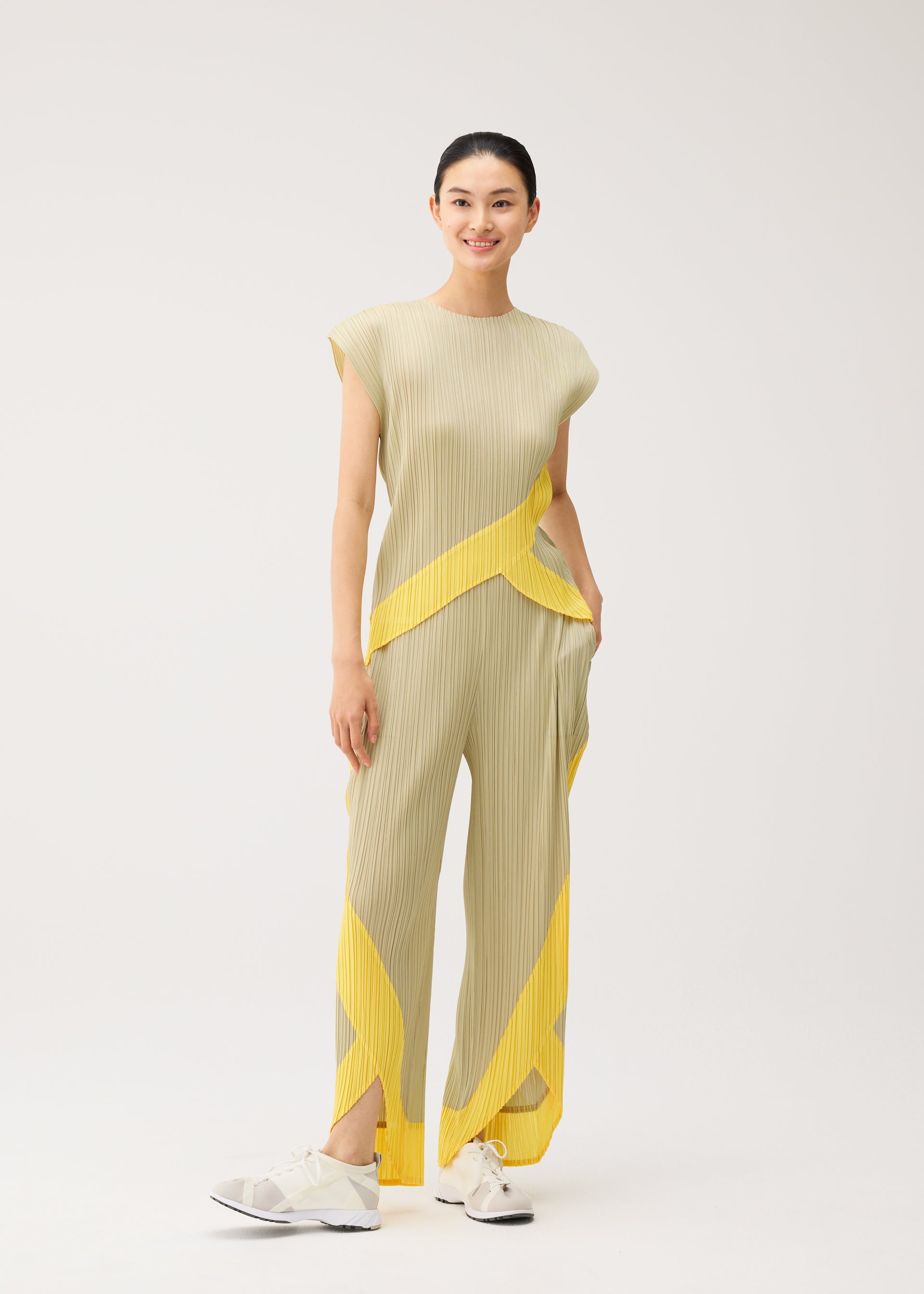 TWIRL Trousers Turquoise Green
