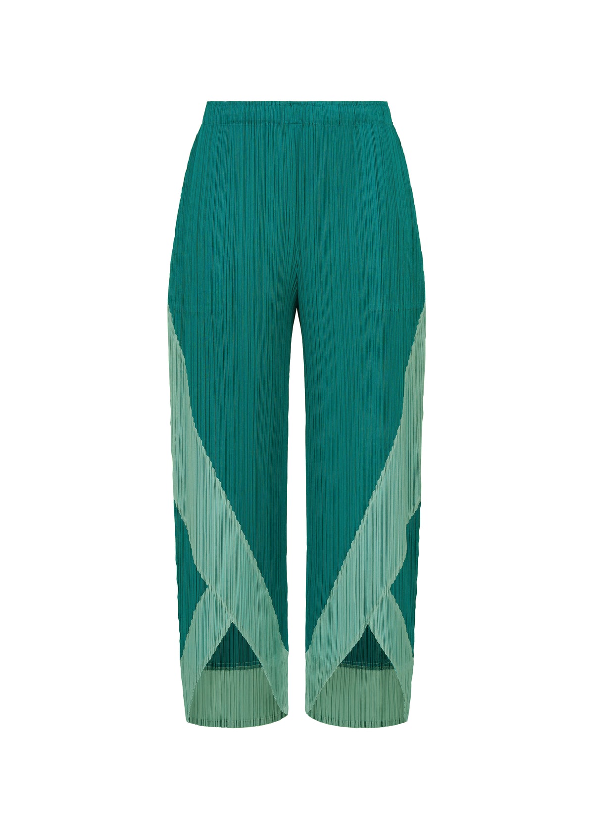 TWIRL Trousers Turquoise Green