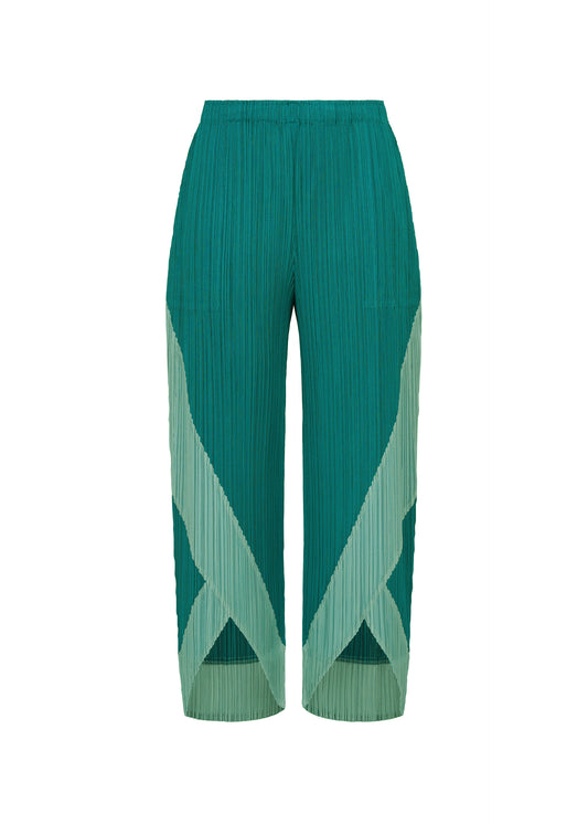 TWIRL Trousers Turquoise Green