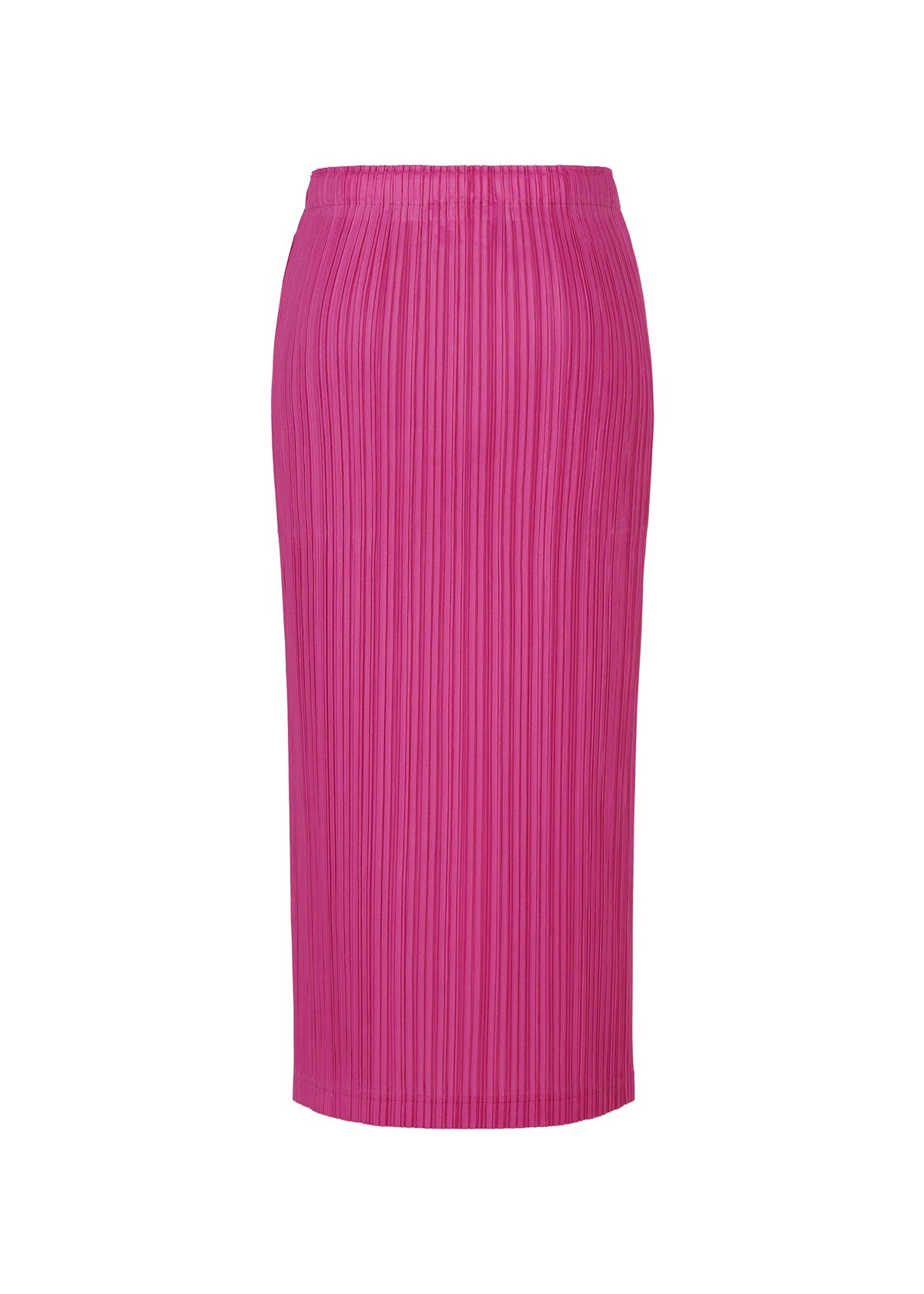 A detail shot of the PLEATS PLEASE ISSEY MIYAKE THICKER BOTTOMS 2 skirt.
