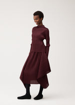 FLUTTER Skirt Bordeaux