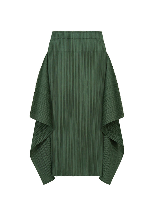 FLUTTER Skirt Moss Green