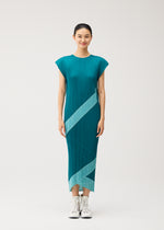 TWIRL Dress Turquoise Green