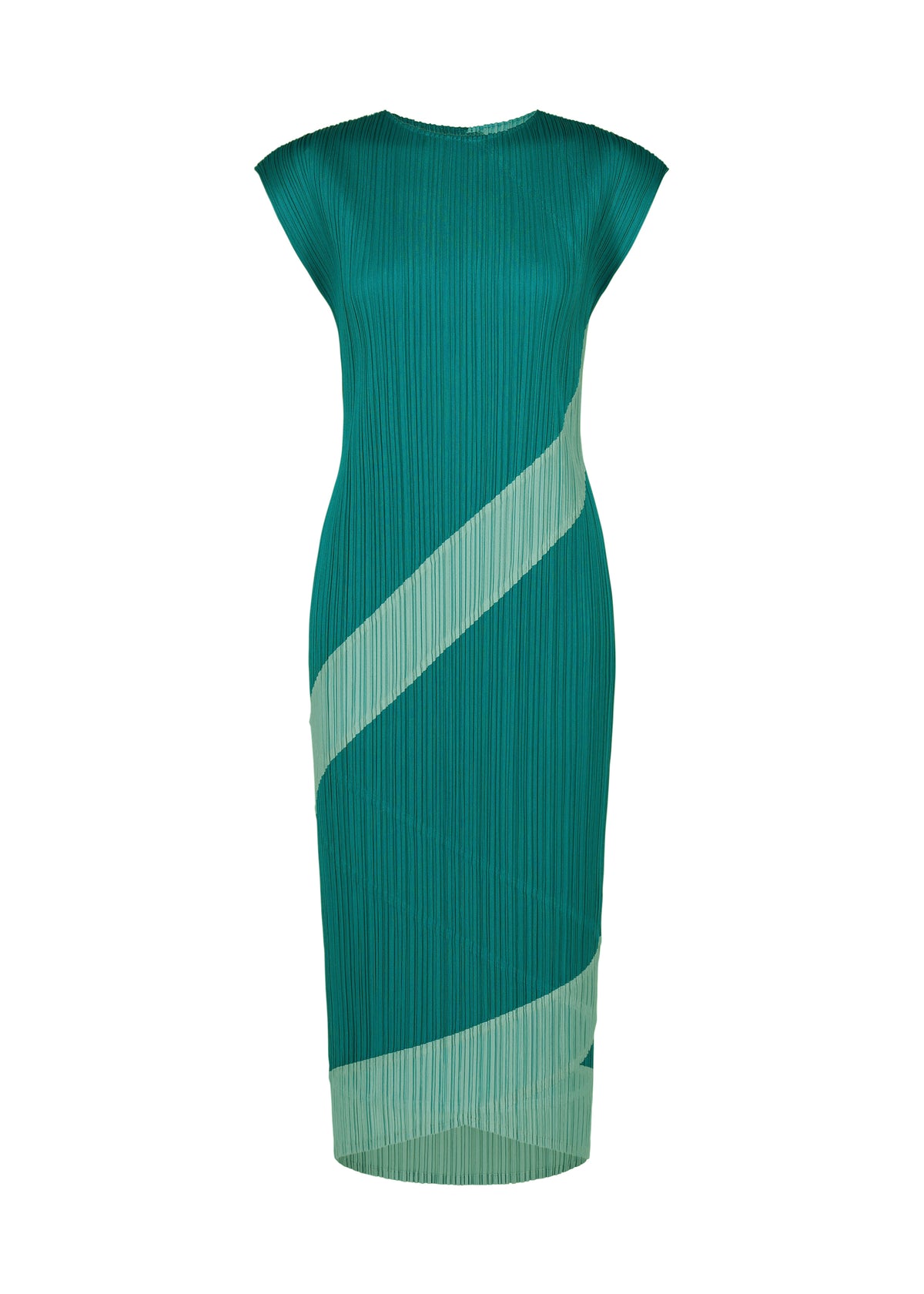 TWIRL Dress Turquoise Green