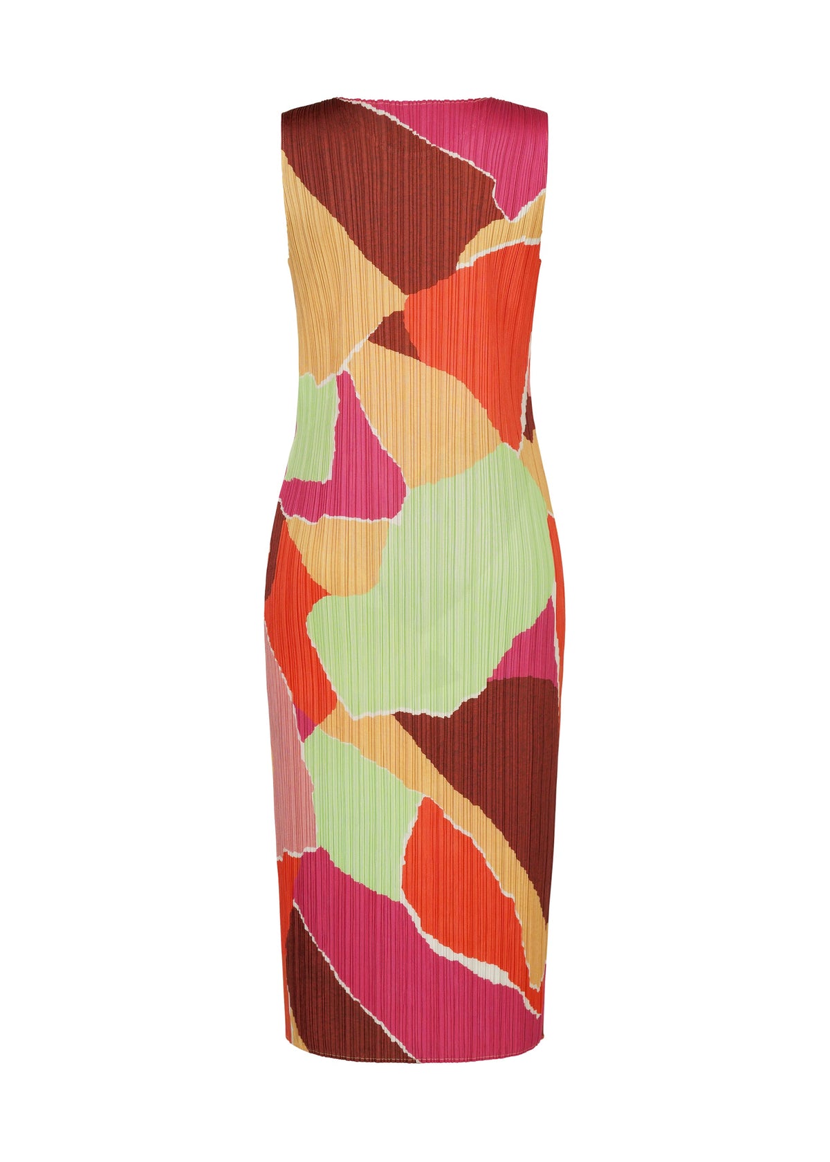 A detail shot of the PLEATS PLEASE ISSEY MIYAKE SURPRISE! dress.